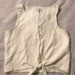 White madewell blouse size xl